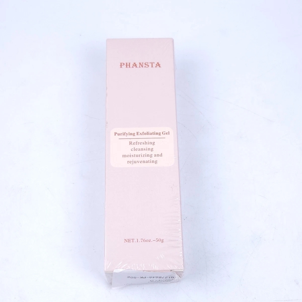 Face Exfoliating Gel Cleanser Remove Dead Skin, Gentle Scrub Oil Control PHANSTA